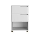 Ver imagem 2 de Mesa Cabeceira 2 Gavetas L45xa69cm