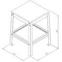 Ver imagem 3 de Baqueta em Aço para Cozinha 46cm x 33cm
