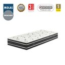 Ver imagem 3 de Colchão Solteiro SPMOVEIS Mola ensacada 88x188x20