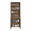 Ver imagem 2 de Cristaleira Duplo Tela 4 Portas 80X215Cm Paola Movris