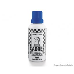 Corante Liq Xadrez Extra 50ml Azul C/12pcs - 1