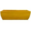 Ver imagem 5 de Kit 2 Vaso Planta 100x30 Jardineira Floreira Polietileno BGPLASTICOS AMARELO GIRASSOL 007