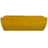 Kit 2 Vaso Planta 100x30 Jardineira Floreira Polietileno BGPLASTICOS AMARELO GIRASSOL 007 - 5