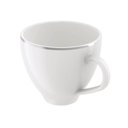 Ver imagem 4 de Xícara e Pires de Café Porcelana 100ml Tramontina Atena Branca Mesa Posta