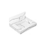 Lavatório em Porcelanato para Banheiro 50x22,2cm Top com Cuba Esculpida  - 3