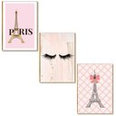 Ver imagem 1 de Kit 03 Placas Mdf Decoração Salão Estética Beleza Tam A4 Sb1