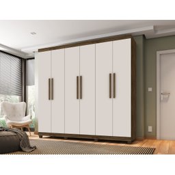 Roupeiro Berlim - Lanza:jacarandá/off White - 1