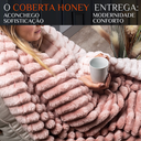 Ver imagem 3 de Cobertor Grosso Coberdrom Honey Casal Queen Fofinha e Quentinha Fluffly:rosa