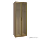 Ver imagem 1 de Guarda Roupa Modulado 02 Portas Vidro 245cm Setiba