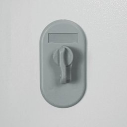 Armário Roupeiro Aço 4 Portas Academia- Locker Guarda Volume - Cinza - 3