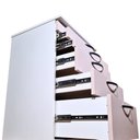 Ver imagem 4 de Balcão Gaveteiro Odontológico C/ 5 Gavetas - Armário Auxiliar