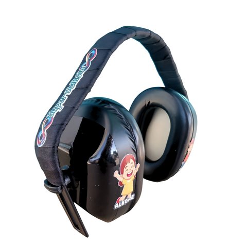 Abafador de Ruidos Super Autista 12 Db Preto com Arco Especial