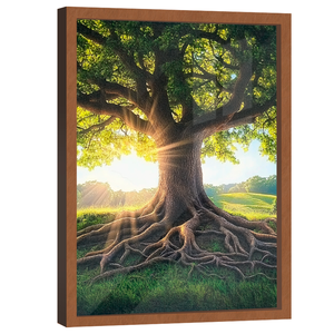 Quadro Decorativo Árvore Coração da Vida