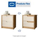 Ver imagem 4 de Mesa de Cabeceira 2 Gavetas Flex Doble Albatroz Móveis