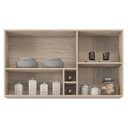 Ver imagem 3 de Armário Aéreo para Cozinha Firenze Nicho 2 Portas Demóbile