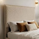 Ver imagem 7 de Cabeceira para Cama Box Casal Padrão Virella 140cm Moderna com Frame Bouclê Bege - Desk Design