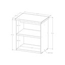 Ver imagem 2 de Aparador Comac com Prateleira 60x70x40 em Mdf