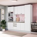 Ver imagem 1 de Cozinha Compacta Celeste Kappesberg 100% Mdf Branco 240cm