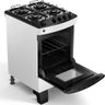 Fogão a Gás Cfo4zab 4 Bocas com Mesa Esmaltada, Branco Consul - 5
