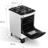 Fogão a Gás Cfo4zab 4 Bocas com Mesa Esmaltada, Branco Consul - 13