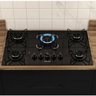 Cooktop 5 Bocas Essencial á Gás Bivolt Itatiaia Preto - 2