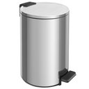 Ver imagem 1 de Lixeira 12l Pedal e Balde Interno Removível Inox Tramontina Cozinha Banheiro Escritório