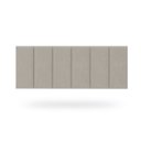 Ver imagem 5 de Cabeceira Cama Box Casal Queen Painel Estofada 1,6m: Bege