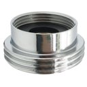 Ver imagem 1 de Adaptador Latão Cromado Arejador Conversor 3/4" Femêa P/ M22 Macho - Mk0265