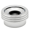 Ver imagem 2 de Adaptador Latão Cromado Arejador Conversor 3/4" Femêa P/ M22 Macho - Mk0265