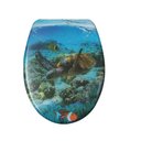 Ver imagem 7 de Tampa Sanitaria Oval Decorada Almofadada Universal Macia Assento de Vaso para Banheiro Privada e Cas