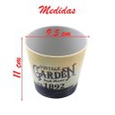 Ver imagem 2 de Kit 10 Mini Vasos de Planta Cachepot Estampados Decorados 11cm