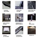 Ver imagem 7 de Cozinha Compacta Begônia 180cm 6 Portas 4 Gavetas Mármore Lunar/freijó Cz1203 Cor: Lunar/verde/freij