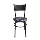 Ver imagem 3 de Conjunto 4 Cadeiras para Cozinha Viena:floral Preto