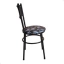 Ver imagem 4 de Conjunto 4 Cadeiras para Cozinha Viena:floral Preto