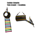 Ver imagem 2 de Brinquedo Aves Roedores playground toca casinha ponte escada