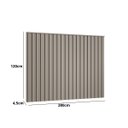 Ver imagem 5 de Painel Ripado Smart 280x120cm F955 Grigio