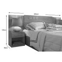 Ver imagem 3 de Cama Box Casal CRC + Colchão ISO 100 Ortobom + Cabeceira Plus Atacama