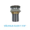 Válvula Click 1 1/4 Inox Tampa Grande Pia Banheiro Lavatório - 5