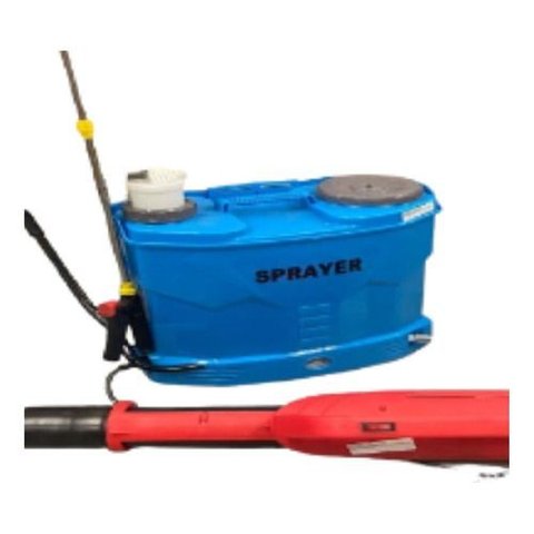 Sprayer Pulverizador a Bateria 20 Litros com Nebulizador Cor:azul