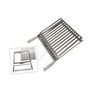 Ver imagem 3 de Grelha Parrilha Argentina Aço Inox com Caixa Gordura 50x40cm