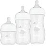 Kit 3 Mamadeira Easy Flow Nuvem Branca 120ml/270ml/330ml Anticolica Buba - 2