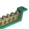 Barramento Terra 8 Terminais Verde Fixo 89mm - SBT8 - STECK - 3