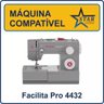 Mesa Tampo Móvel Bancada Máquina Costura Facilita Pro 4432 - 2