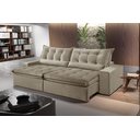 Ver imagem 1 de Sofá Retrátil e Reclinável 2,50cm com Pillow e Molas Ensacadas Montebello - Movenzo Estofados