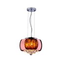 Ver imagem 1 de Lustre Pendente Cobre com Cristais 28cm 3e14 Paris Luz