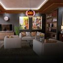 Ver imagem 2 de Lustre Pendente Cobre com Cristais 28cm 3e14 Paris Luz