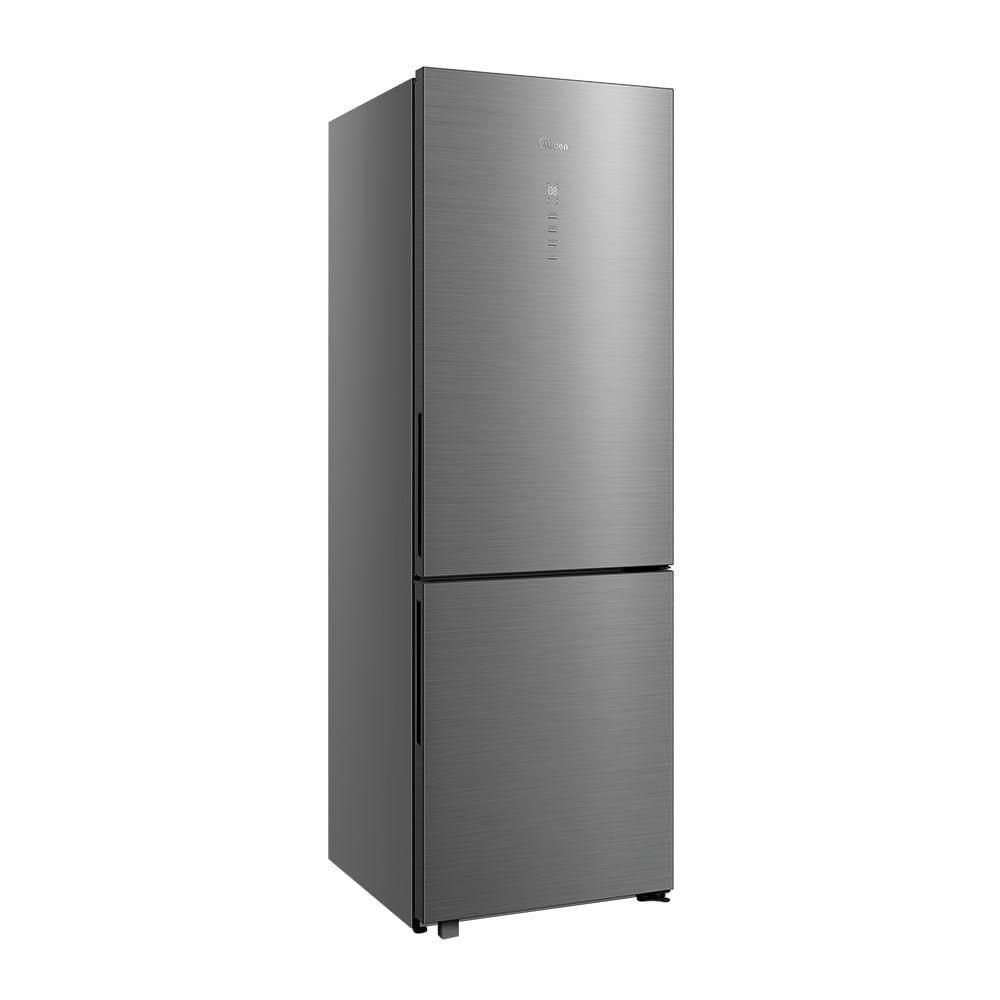 Geladeira Frost Free Inverse 401l Inverter Bivolt Inox Midea