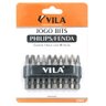 Jogo Bits/ponta Philips/fenda com 10un Vila - 1