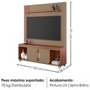 Ver imagem 3 de Estante Home TV 65 pol 160 cm Maragogi Fendi Freijo Bechara