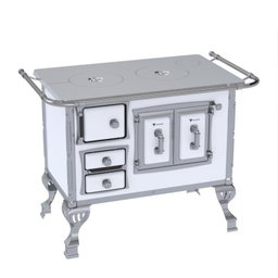 Fogao a Lenha N 1 Sec Chapa de Aluminio Branco Sem Tampa Se - 1